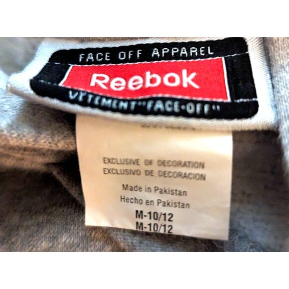 Pittsburgh Penguins boys grey hoody size medium (10-12) preowned - Picture 9 of 9